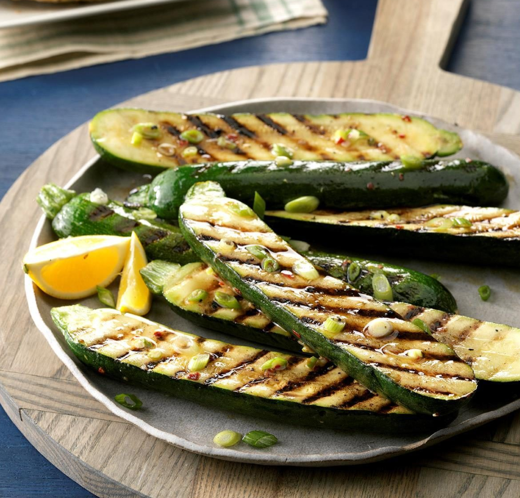 Grilled Zucchini from the home garden - Honest Seed Co.